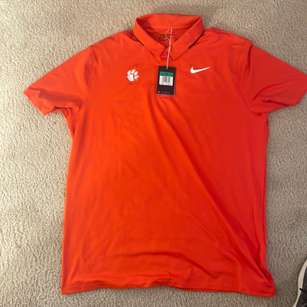 Nike Clemson Golf Polo XL